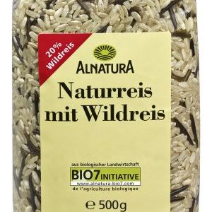 Кафяв ориз с див ориз Аlnatura БИО 0,500кг.