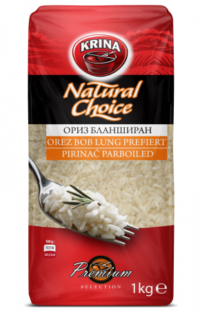 Ориз Бланширан Natural Choice Крина 0,500кг