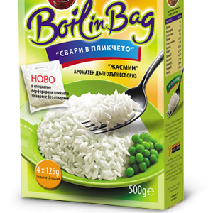 Ориз Жасмин Boil in Bag Крина 4х0,125кг