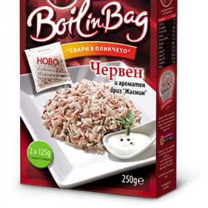 Жасмин и червен ориз Boil in Bag Крина 2х0.125