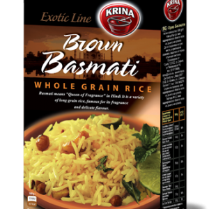 Ориз Басмати пълнозърнест Exotic Line Крина 0,500кг.