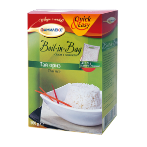 Ориз ТАЙ Boil In Bag 0,500кг
