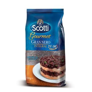 Scotti Gran Nero Gourmet пълнозърнест черен ориз 0,500 кг