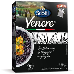 Scotti черен ориз Венере, 3 бр. х 125 г, 0,375 кг